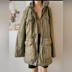 DenverHayes Vintage Hoodie Jacket, size 10